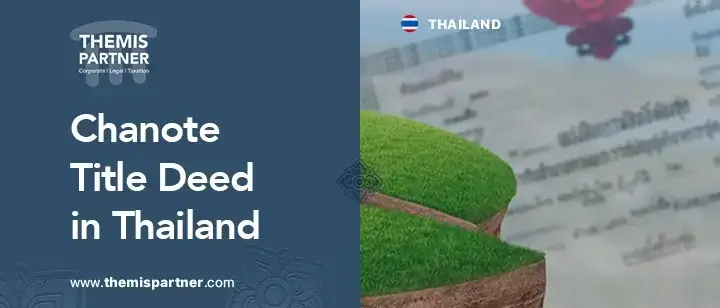 Chanote title deed Thailand land ownership property buyers