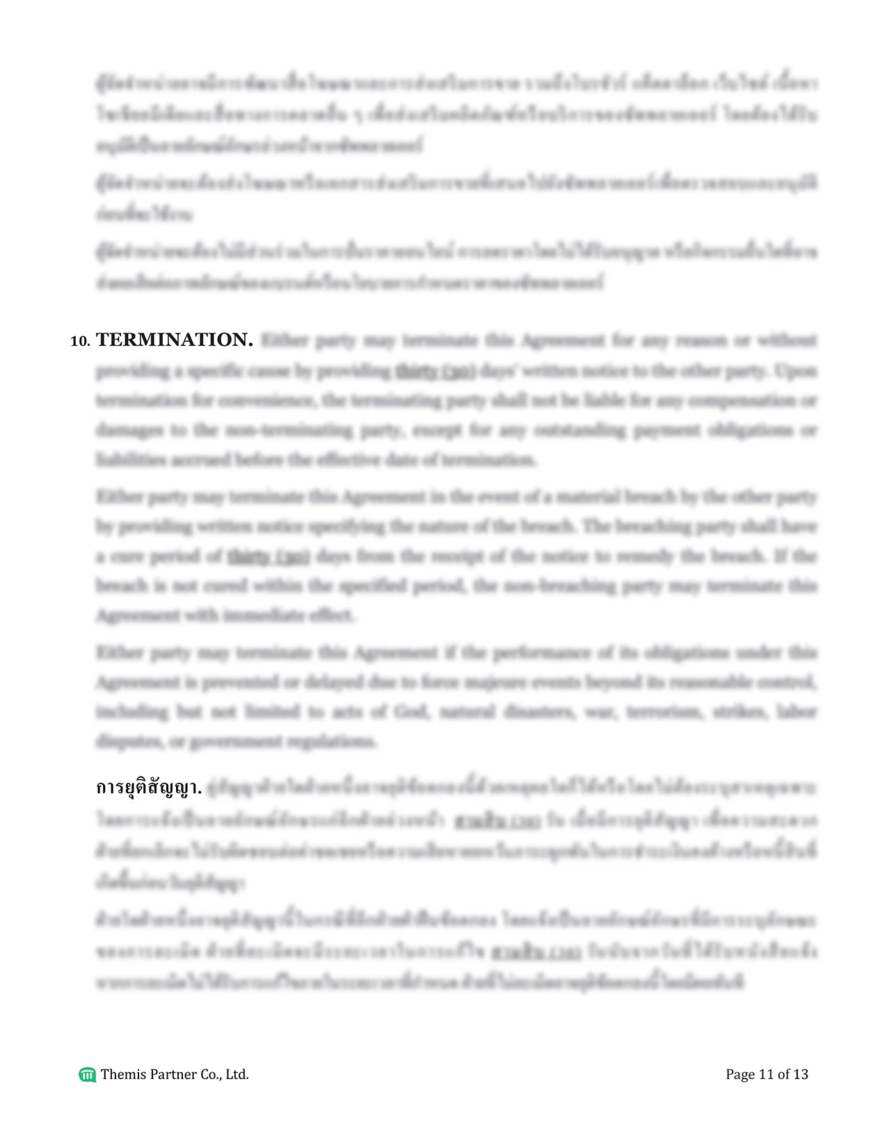 Distribution agreement Thailand 11