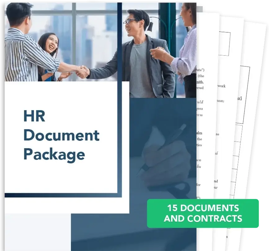 HR document package Thailand