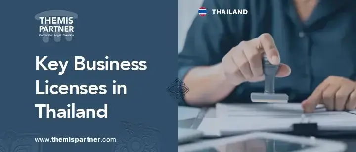 Key business licenses Thailand