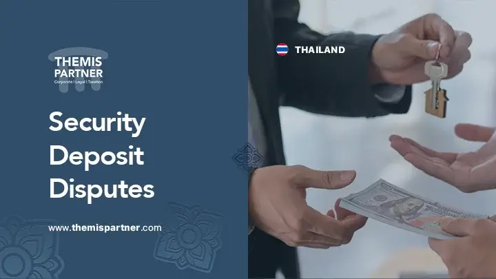 Resolve security deposit disputes Thailand common causes legal options mediation resources