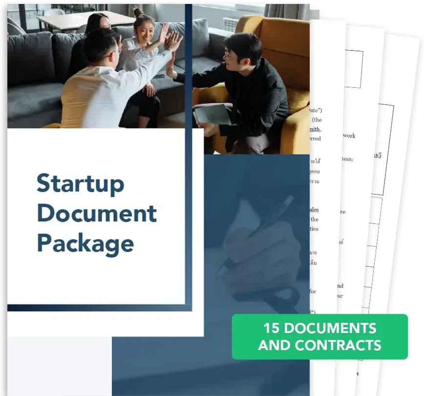 Startup document package Thailand