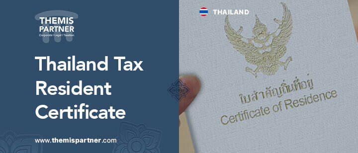 Tax Resident Certificates TRC Thailand eligibility documents fees application
